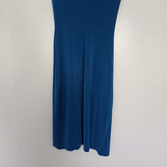 NWT Roberto Cavalli Blue Ruched Bodycon Dress - Picture 10 of 13